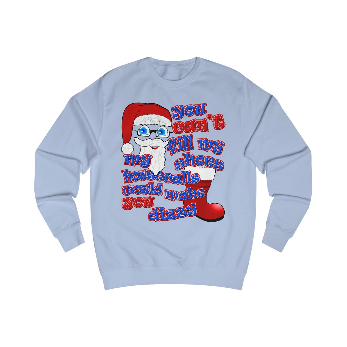 santa's shoes - Men's Sweatshirt