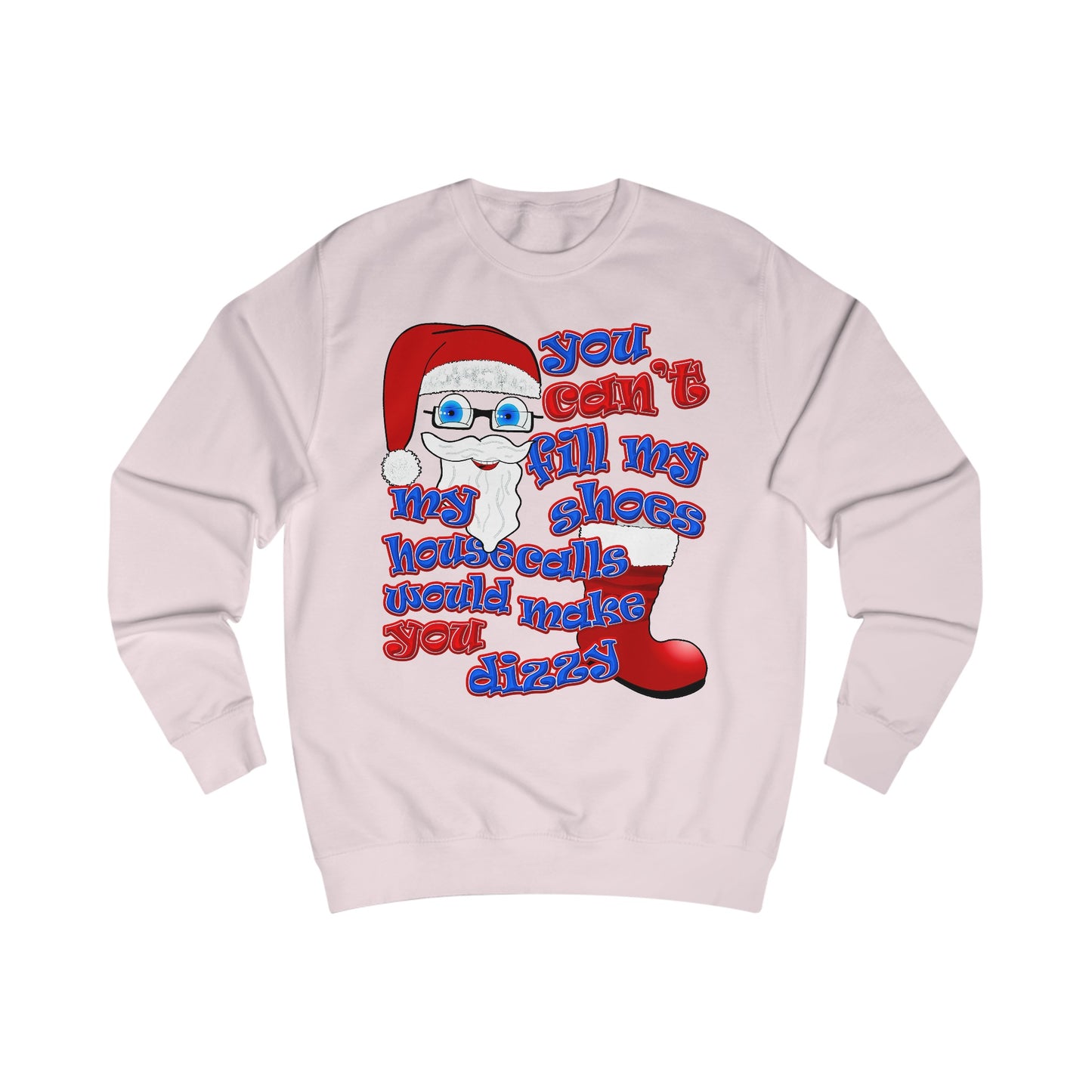 santa's shoes - Men's Sweatshirt
