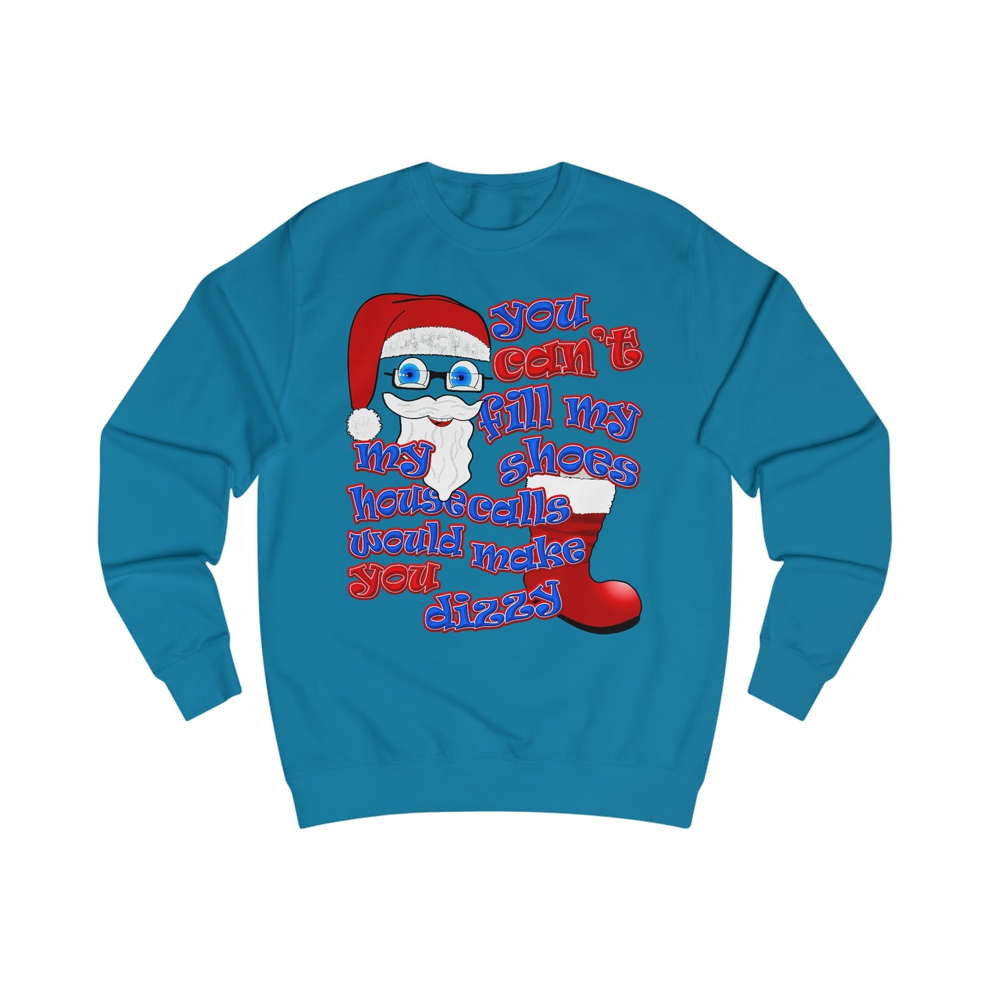 santa's shoes - Men's Sweatshirt