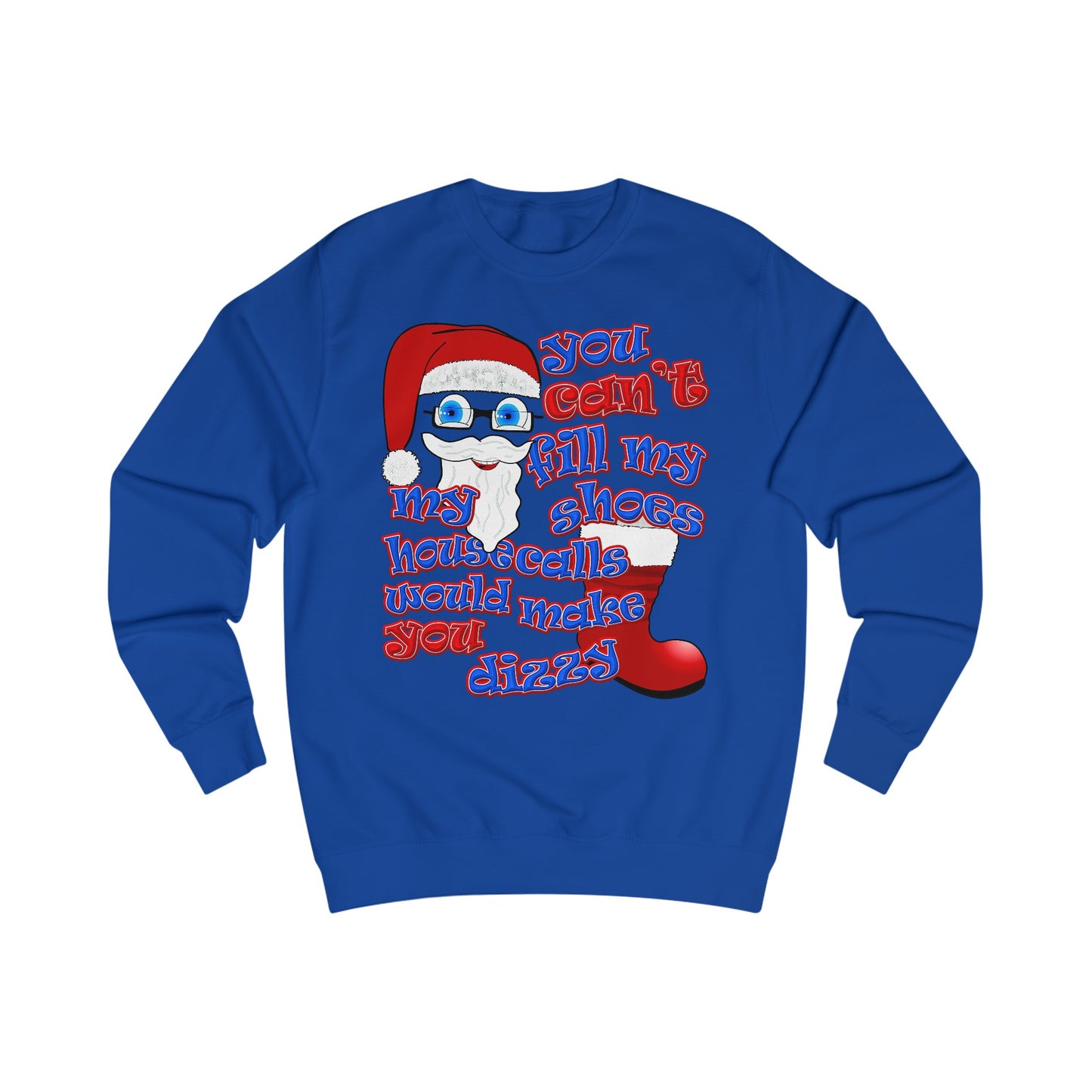 santa's shoes - Men's Sweatshirt