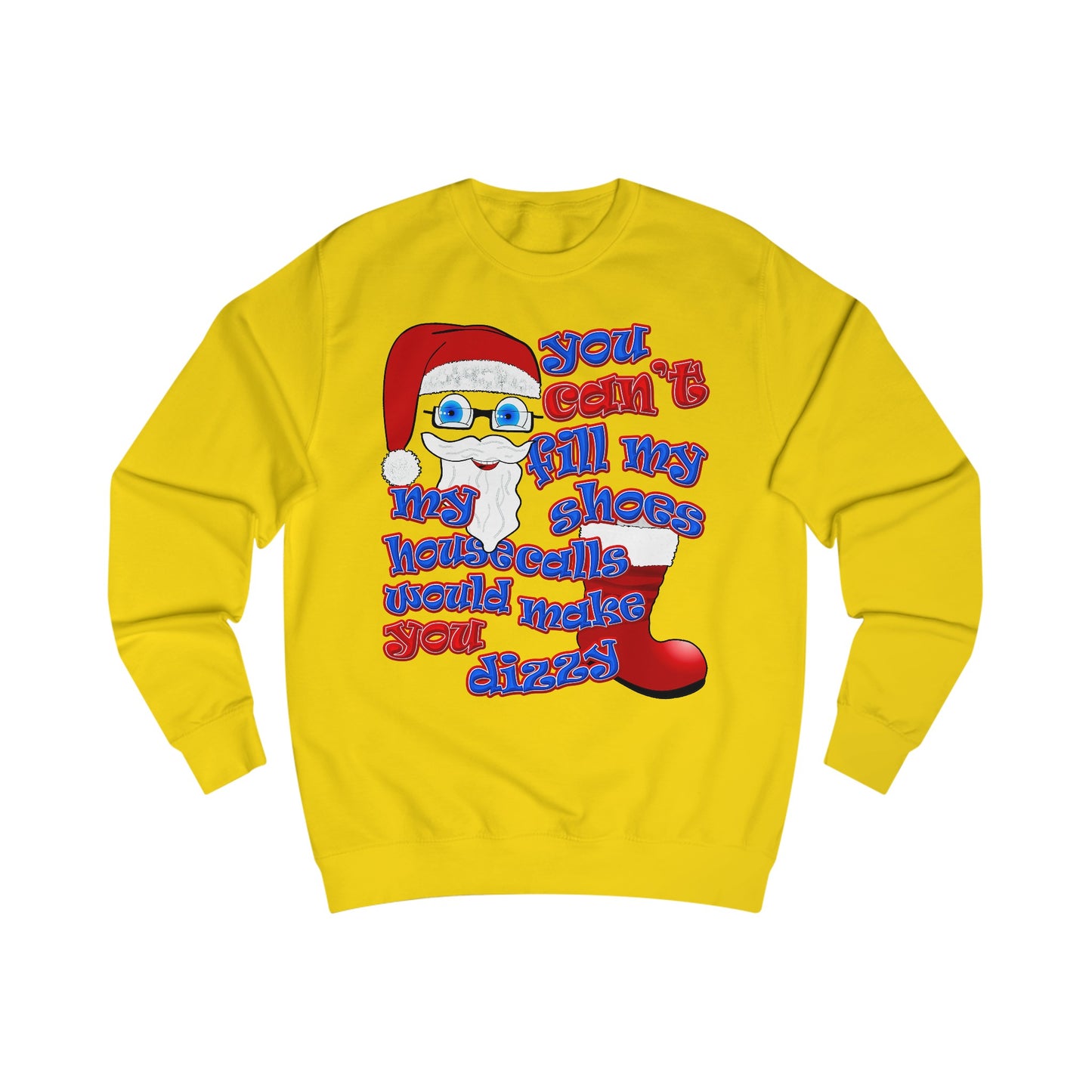 santa's shoes - Men's Sweatshirt