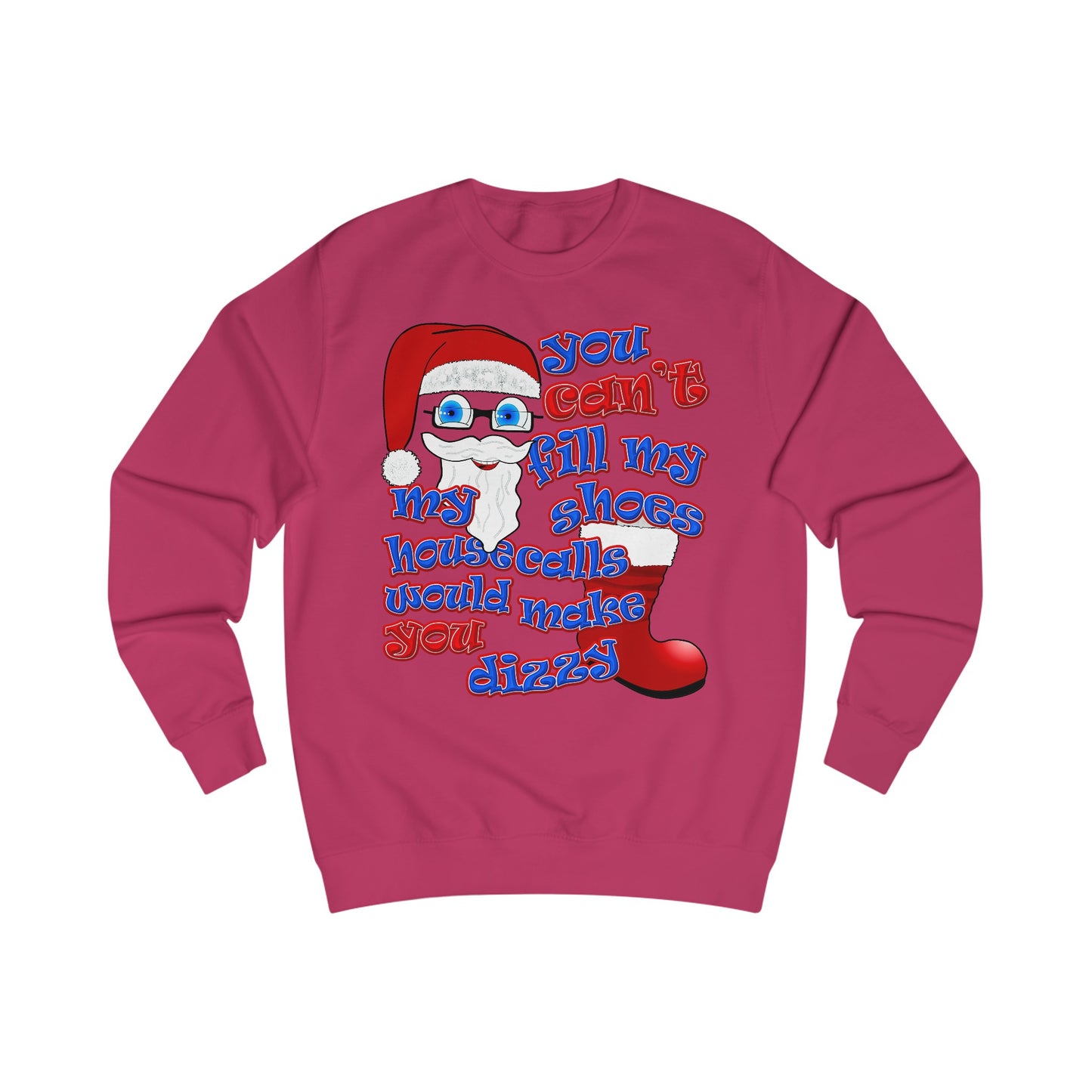 santa's shoes - Men's Sweatshirt
