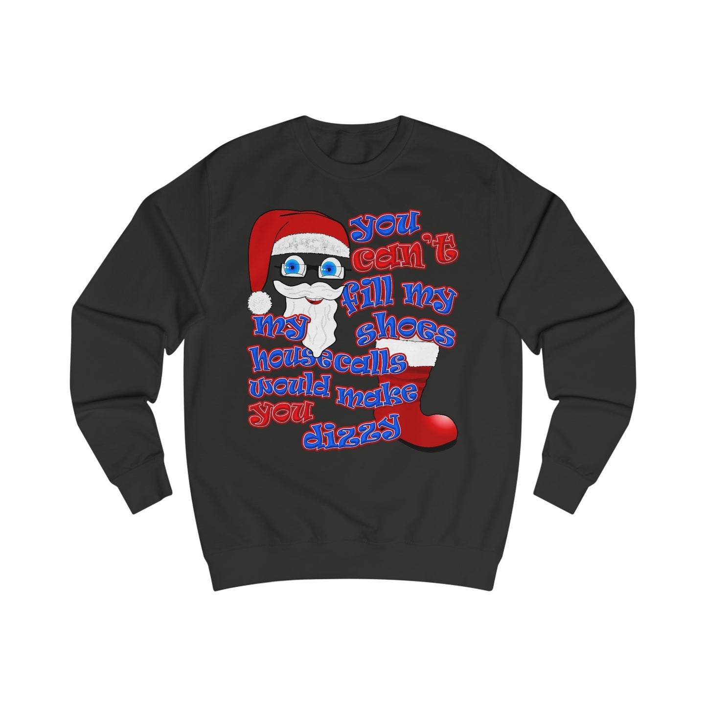 santa's shoes - Men's Sweatshirt