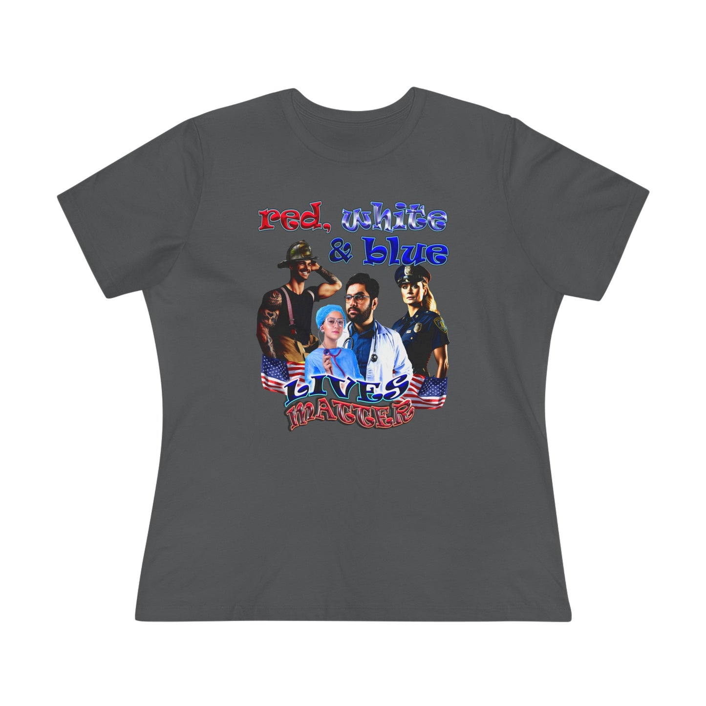 rw&b lives matter - Women's Premium Tee