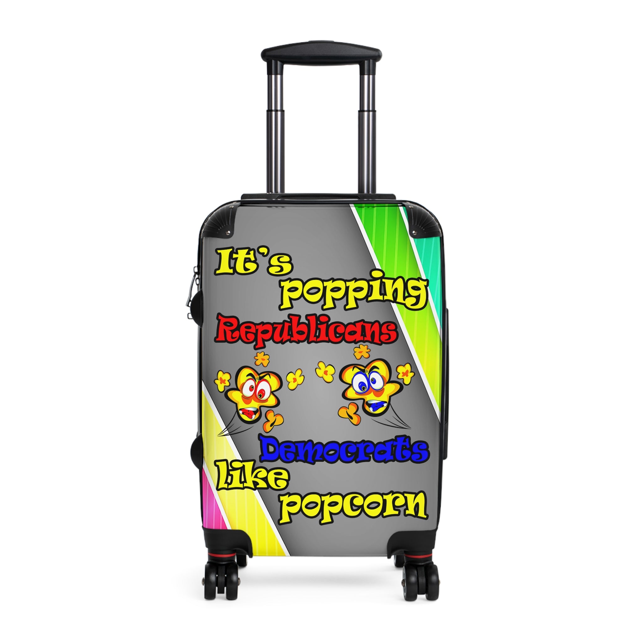 popping like popcorn - Suitcase (rainbow split)