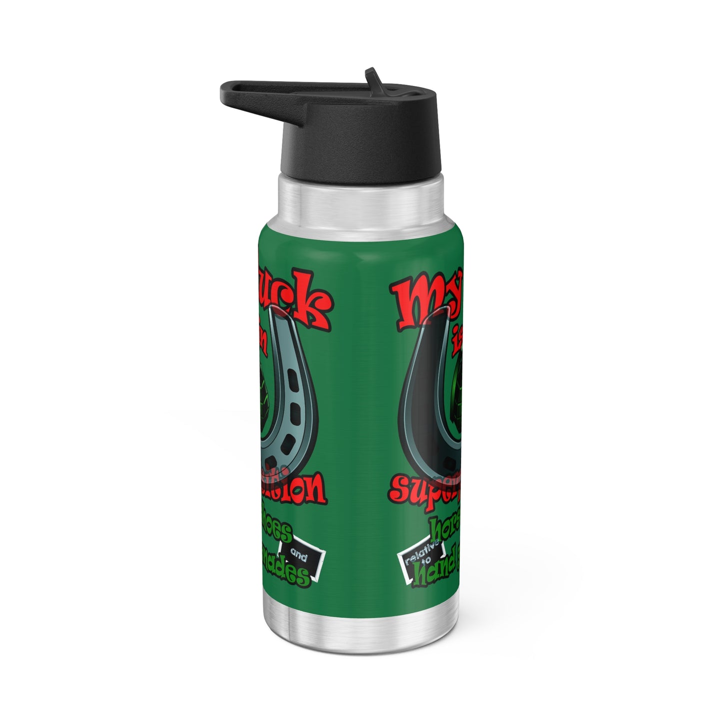 my luck - Gator Tumbler, 32oz (dark green)