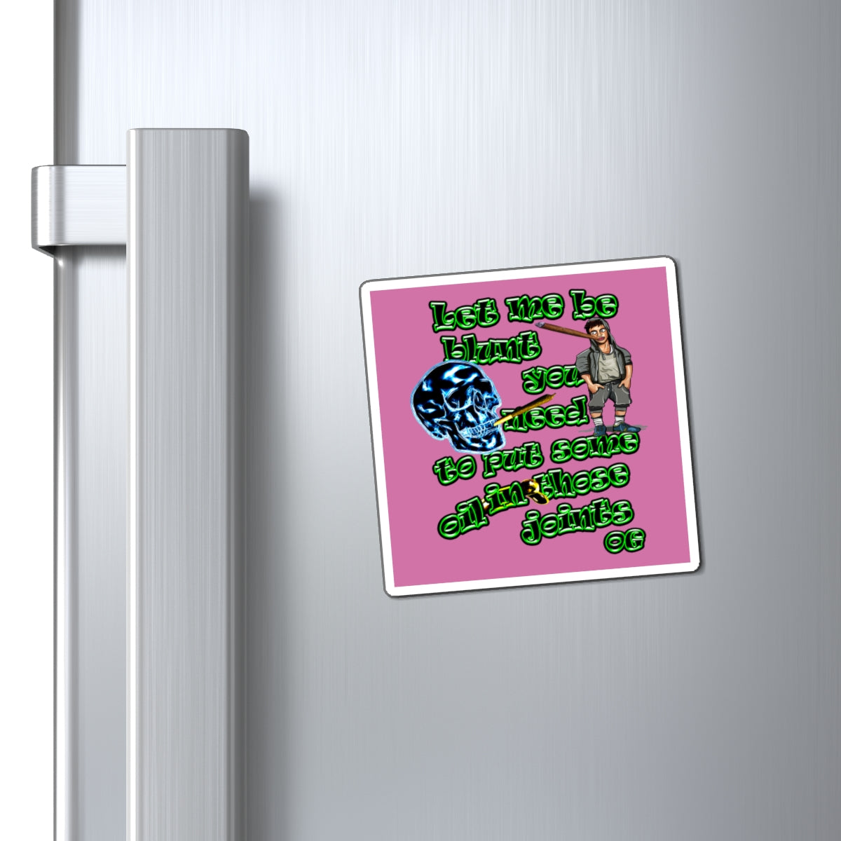 og - Magnets - (light pink)