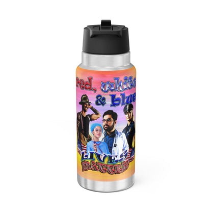 rw&b lives matter - Gator Tumbler, 32oz  (color blur)