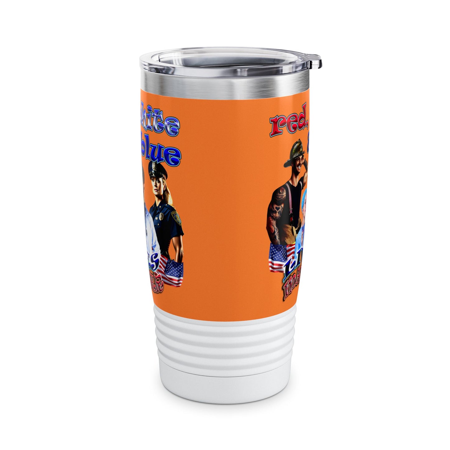 rw&b lives matter - Ringneck Tumbler, 20oz (crusta)