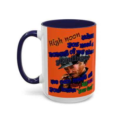 high noon - Accent Mug (orange)