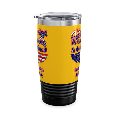 american wing - Ringneck Tumbler, 20oz (yellow)