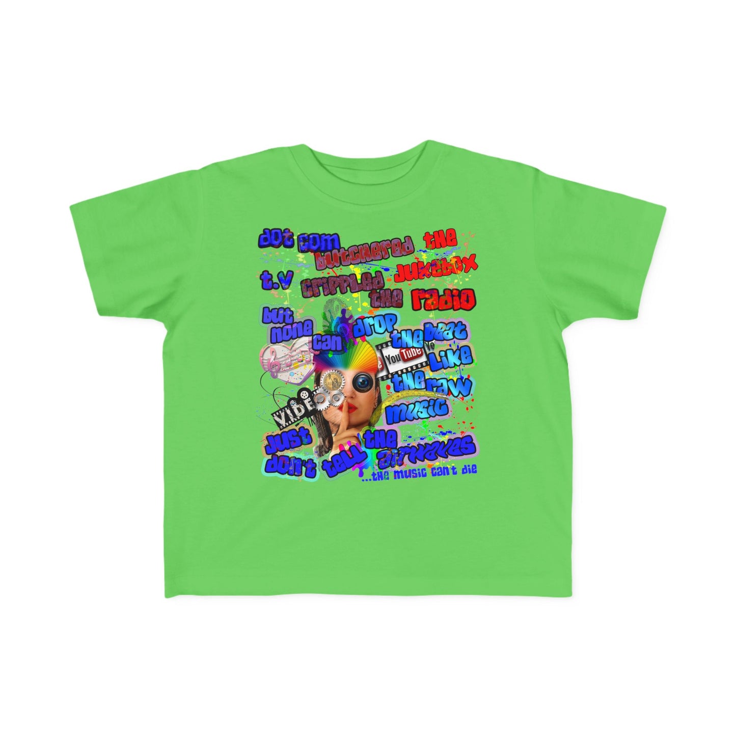 drop the beat - Toddler's Fine Jersey Tee