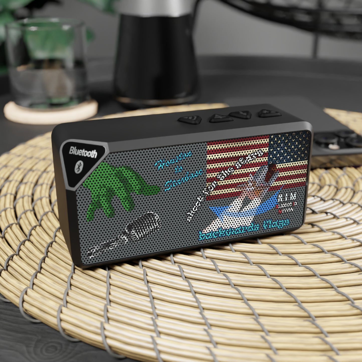 shoot for the stars - Jabba Bluetooth Speaker (dark grey)