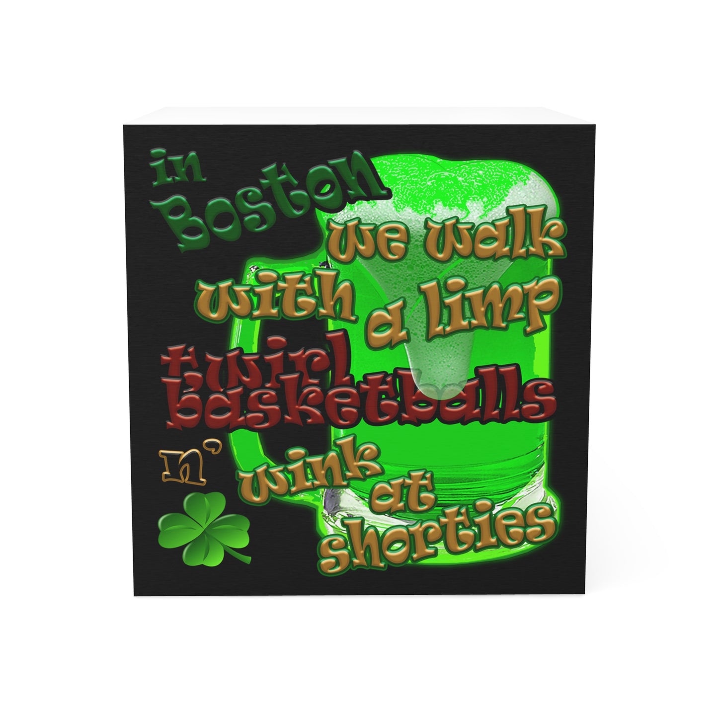 celtic's logo - note cube (black)