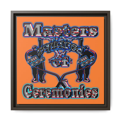 em cee squared - framed canvas art (crusta)