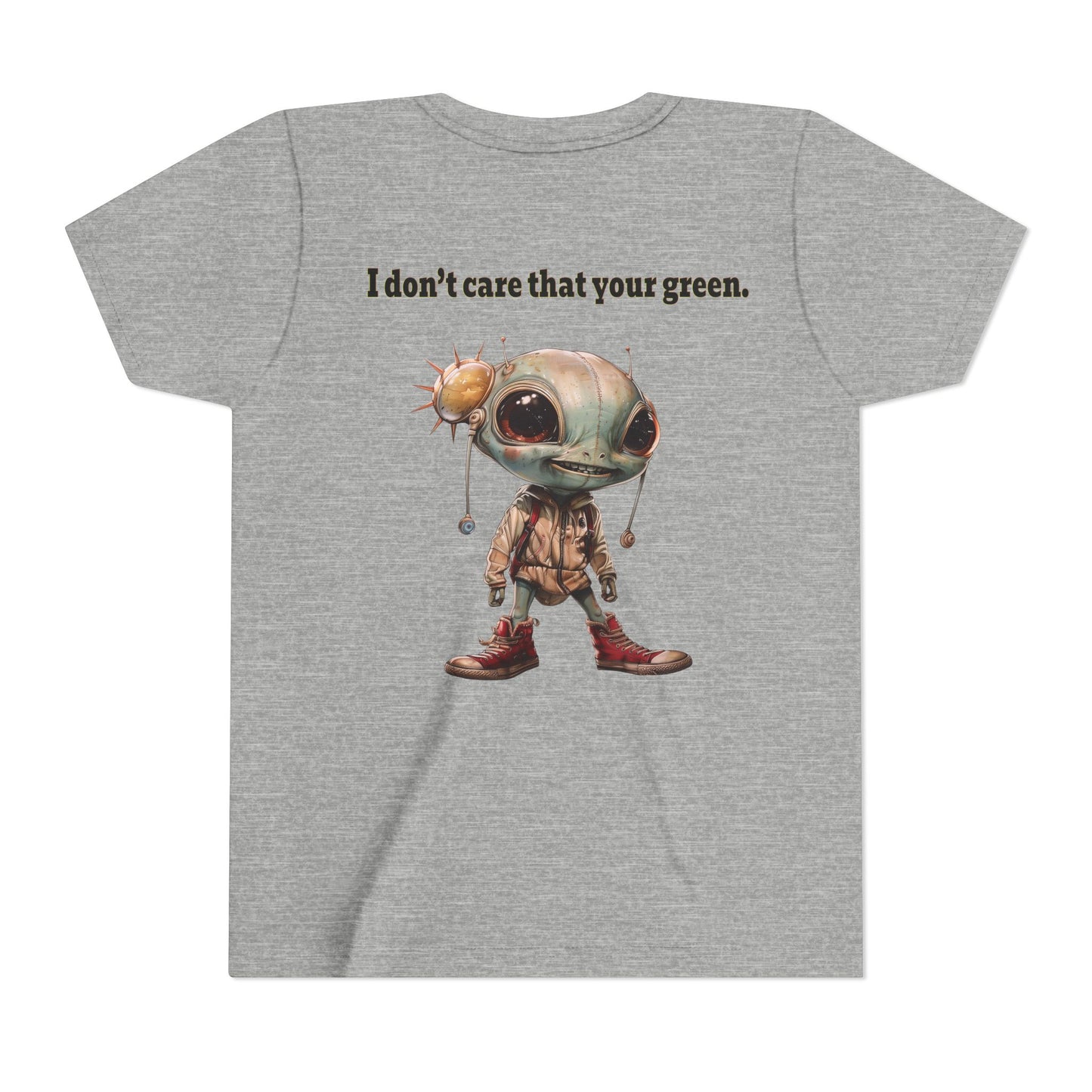 I don't care that your grey - Youth Short Sleeve Tee