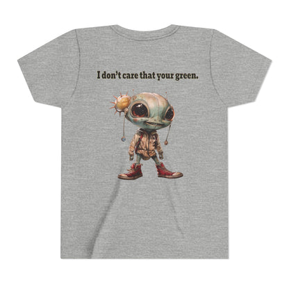 I don't care that your grey - Youth Short Sleeve Tee