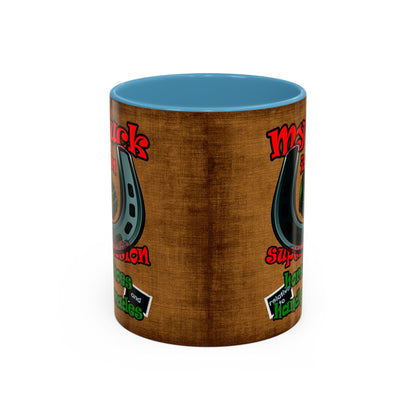 my luck - Accent Mug (brown papyrus)