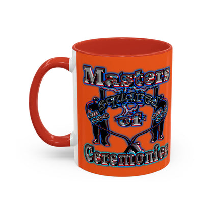 em cee squared - Accent Mug (orange)