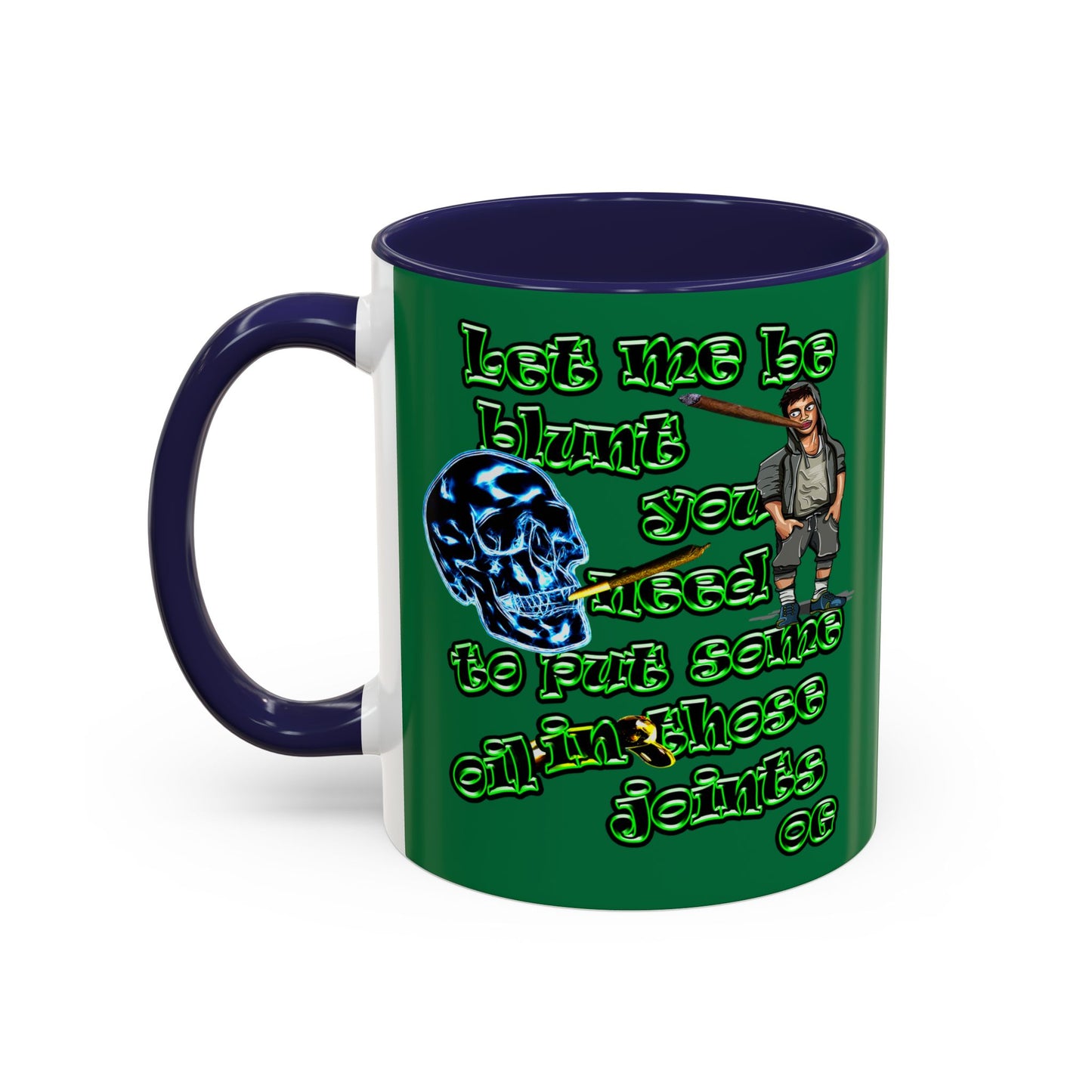 og - Accent Mug (dark green)