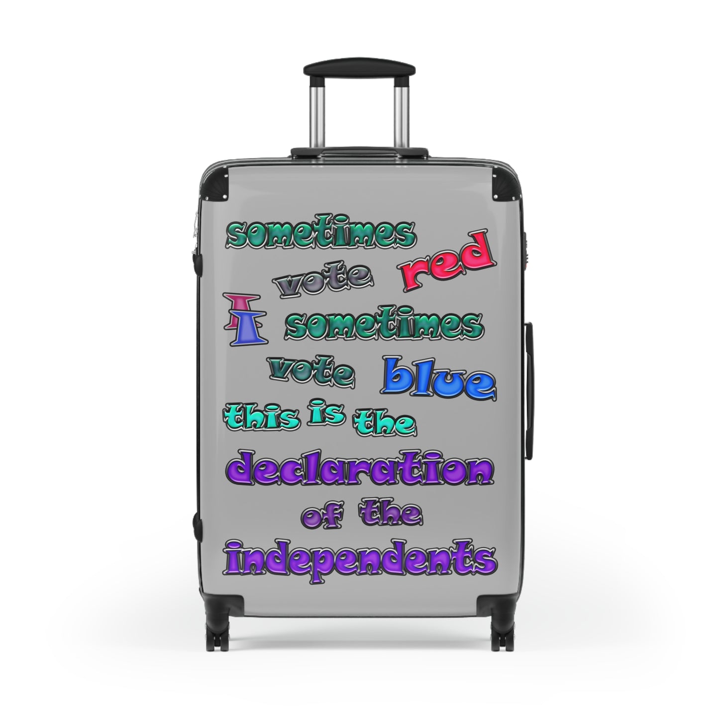 declaration of the independents - Suitcase (light grey)