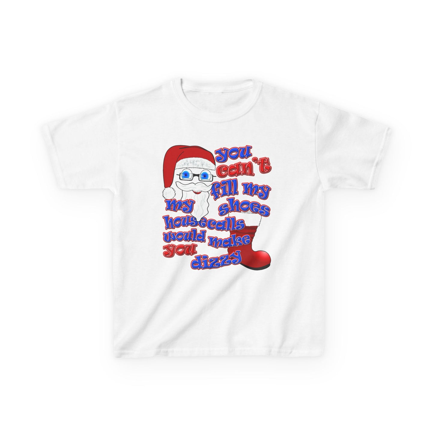 santa's shoes - Kids Heavy Cotton™ Tee