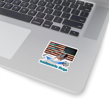 shoot for the stars - Kiss-Cut Stickers