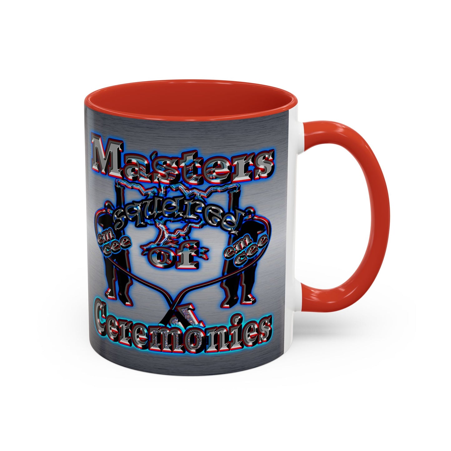 em cee squared - Accent Mug (brushed nickel)