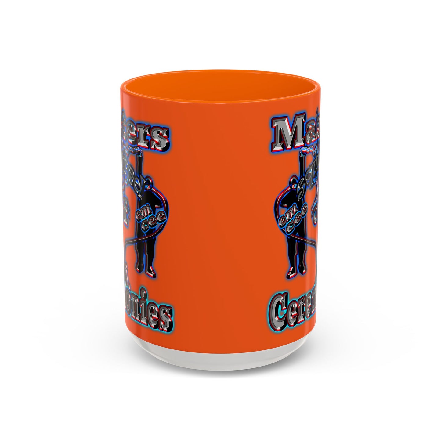 em cee squared - Accent Mug (orange)