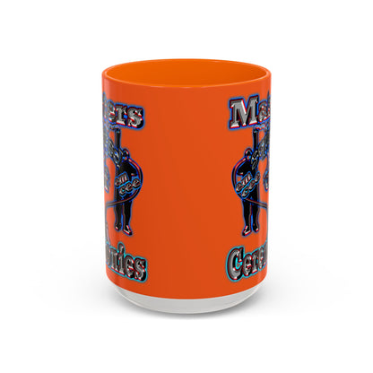 em cee squared - Accent Mug (orange)