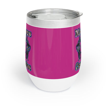 em cee squared - Chill Wine Tumbler (pink)
