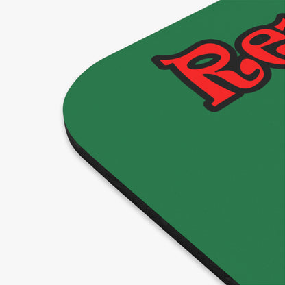 donkeys and elephants - Mouse Pad (Rectangle) (dark green)