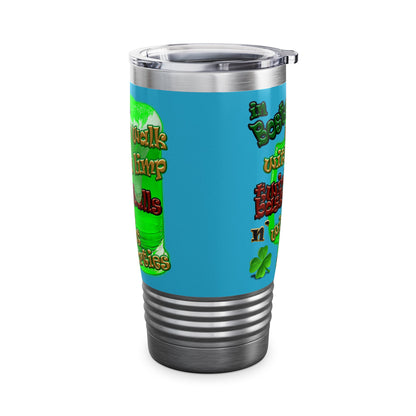 celtics logo - Ringneck Tumbler, 20oz (turquoise)