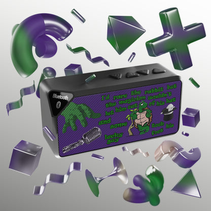 turtle race - Jabba Bluetooth Speaker (purple)