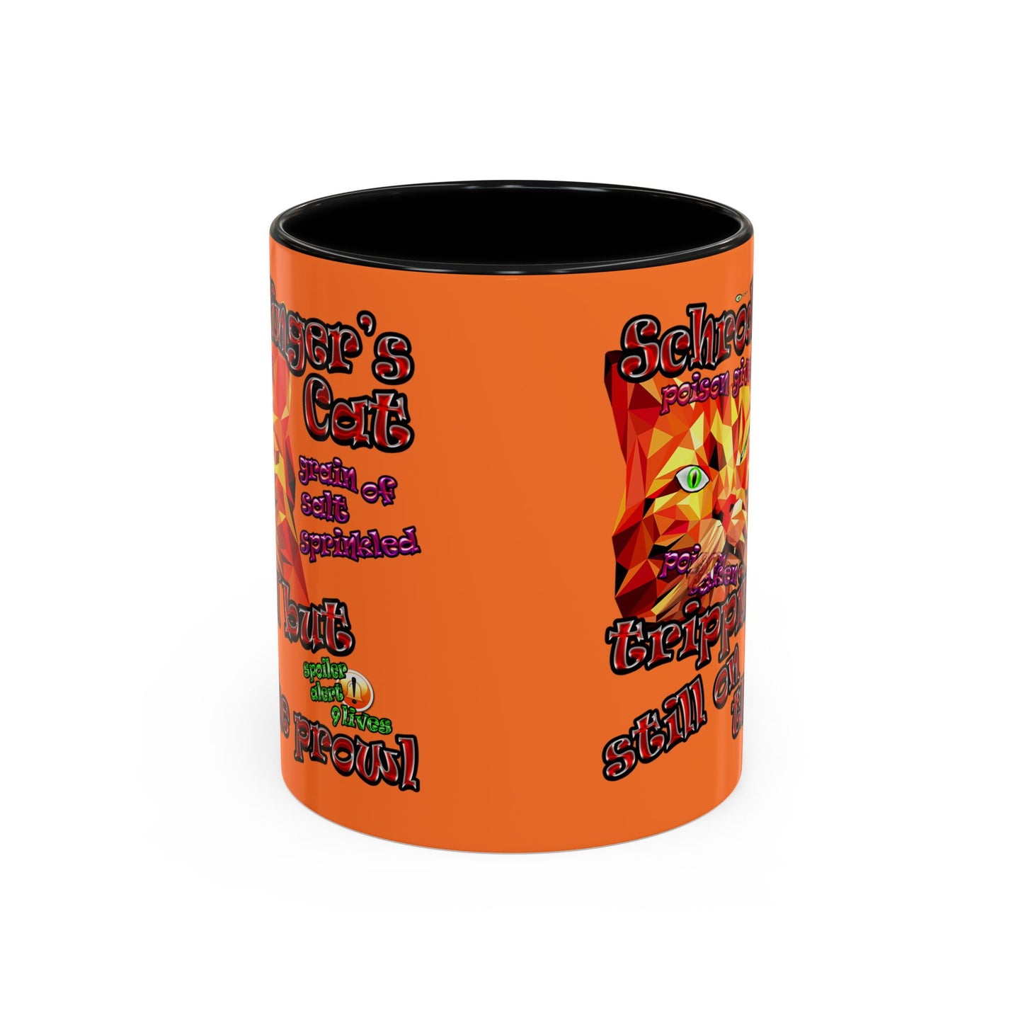 schrodinger's cat - Accent Mug (crusta)
