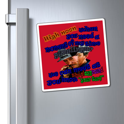high noon - Magnets - (dark red)