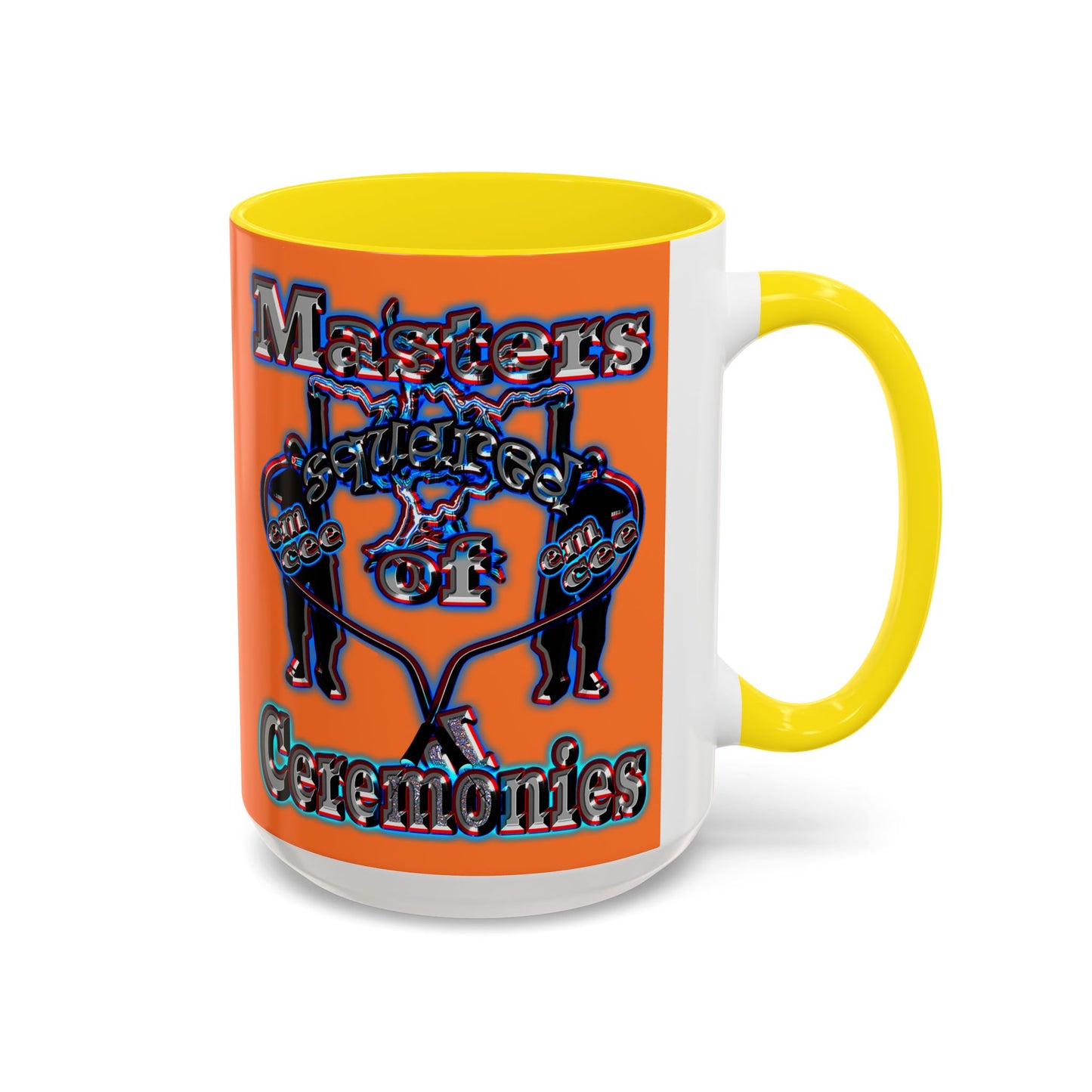 em cee squared - Accent Mug (crusta)
