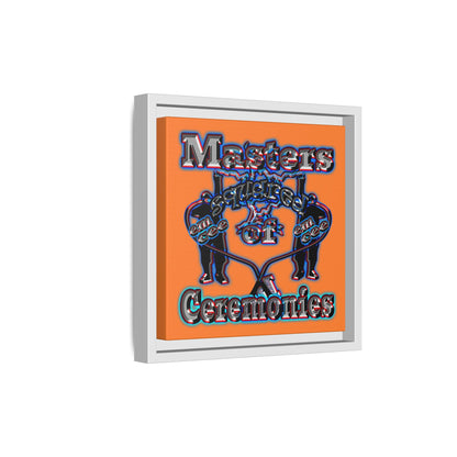 em cee squared - framed canvas art (crusta)