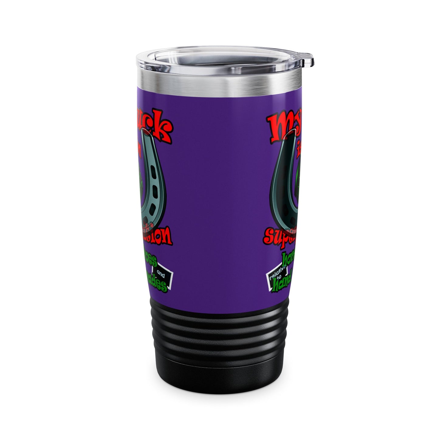my luck - Ringneck Tumbler, 20oz (purple)