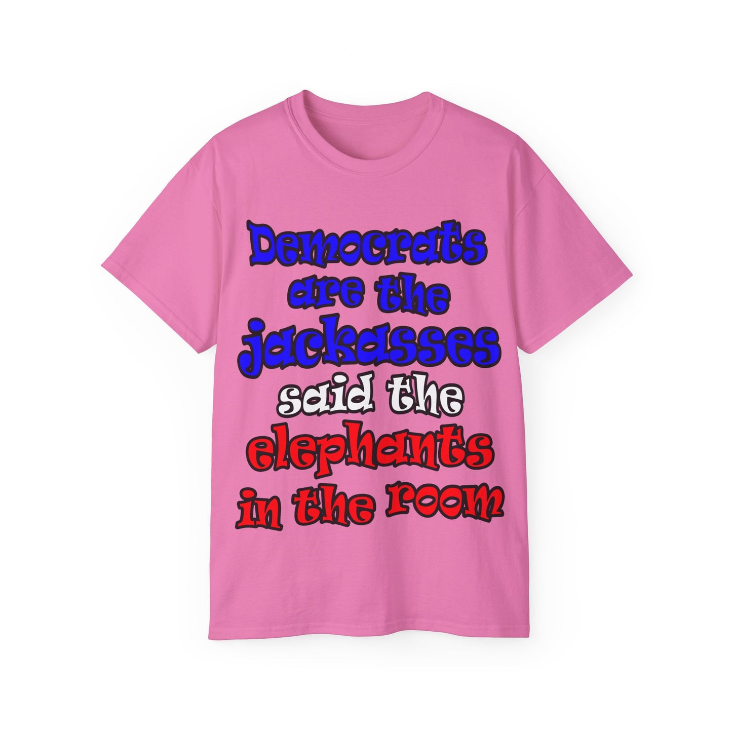 donkeys and elephants - Unisex Ultra Cotton Tee