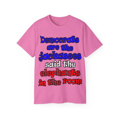 donkeys and elephants - Unisex Ultra Cotton Tee