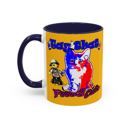 tag that - Accent Mug (yellow)