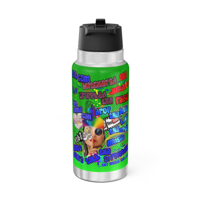 drop the beat - Gator Tumbler, 32oz  (logo green)