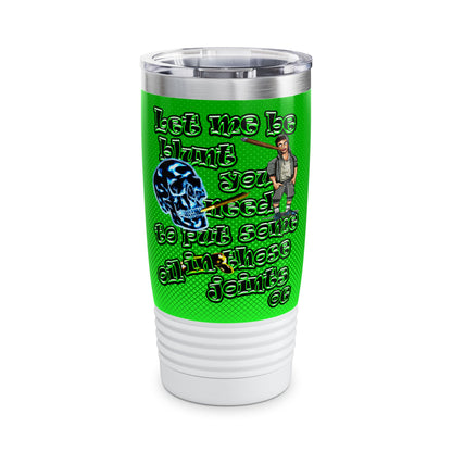 og - Ringneck Tumbler, 20oz (logo green)