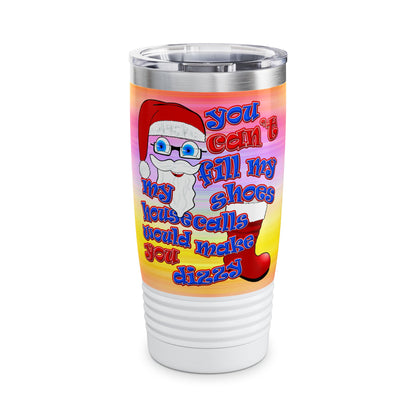 santa's shoes - Ringneck Tumbler, 20oz (color blur)