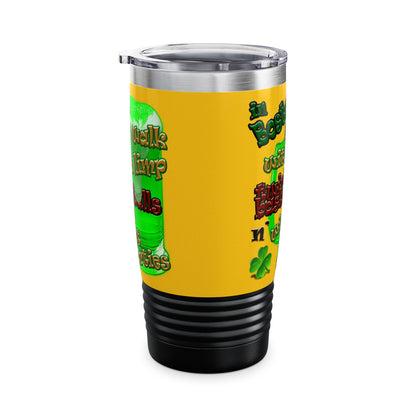 celtics logo - Ringneck Tumbler, 20oz (yellow)