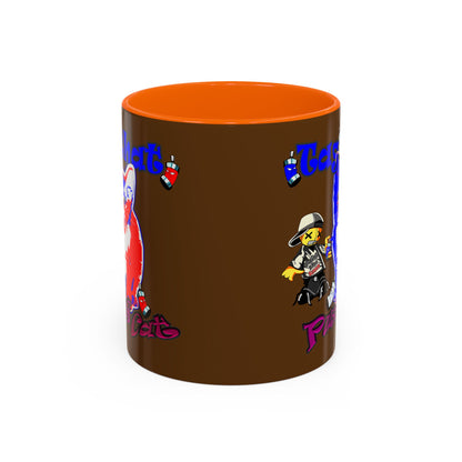 tag that - Accent Mug (brown)