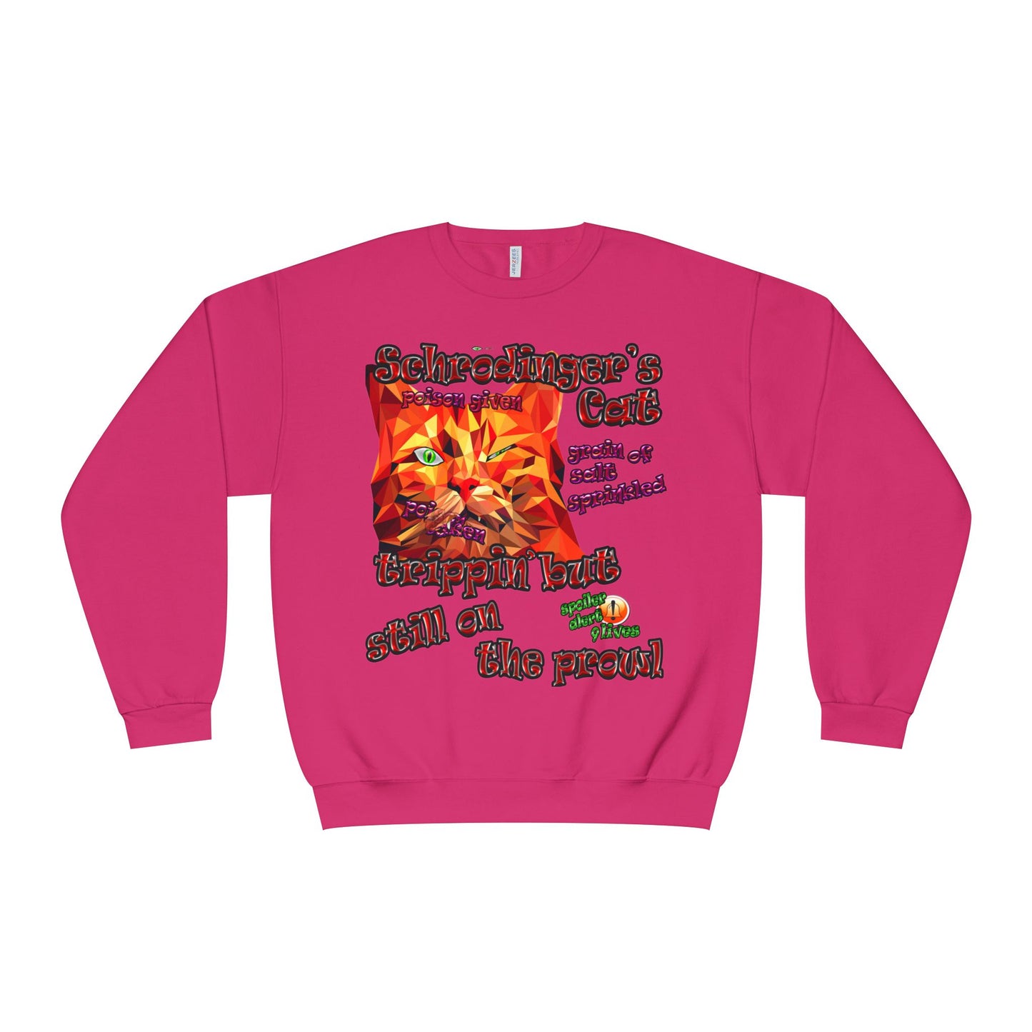 schrodinger's cat - Unisex NuBlend® Crewneck Sweatshirt