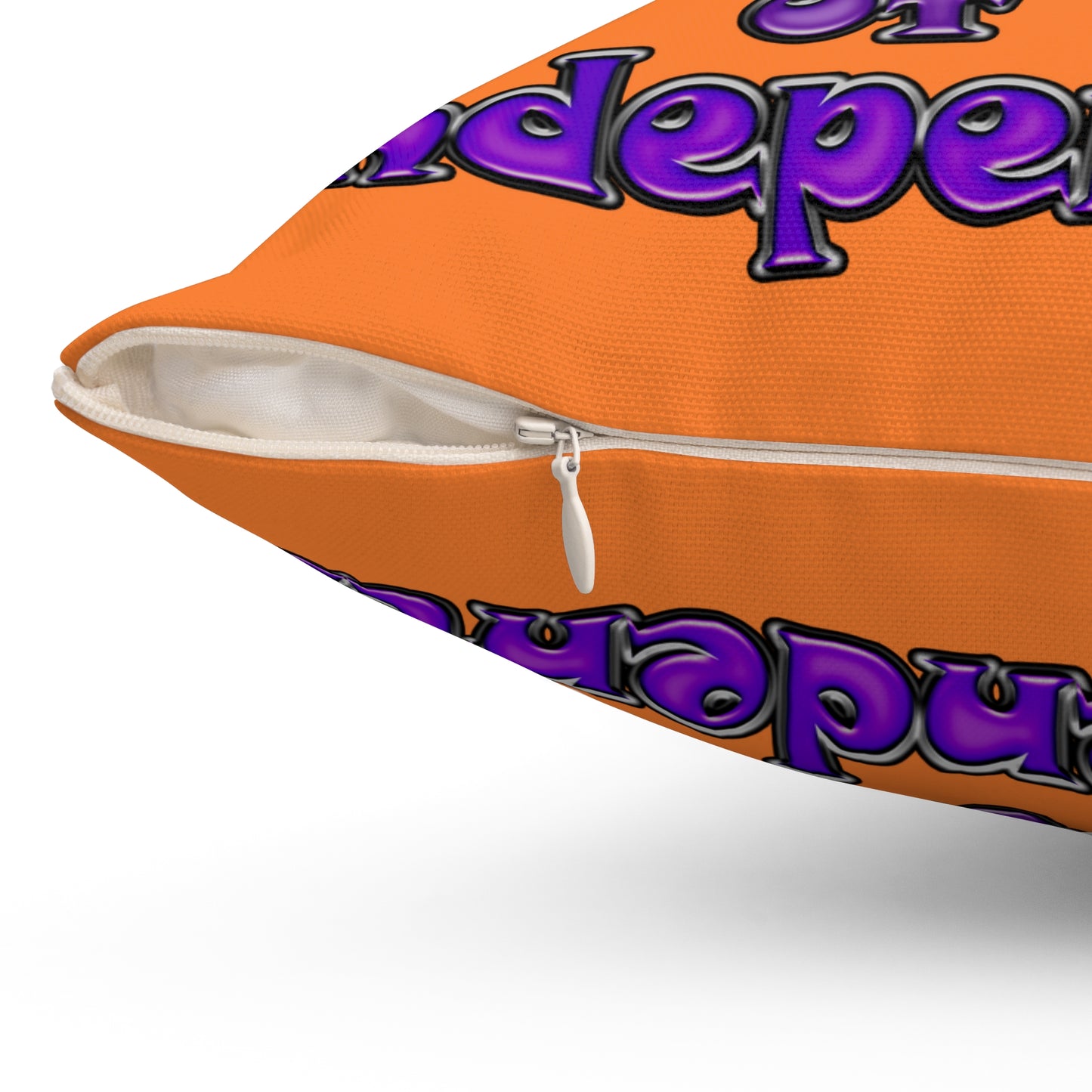 declaration of the independents - Spun Polyester Square Pillow - (crusta)
