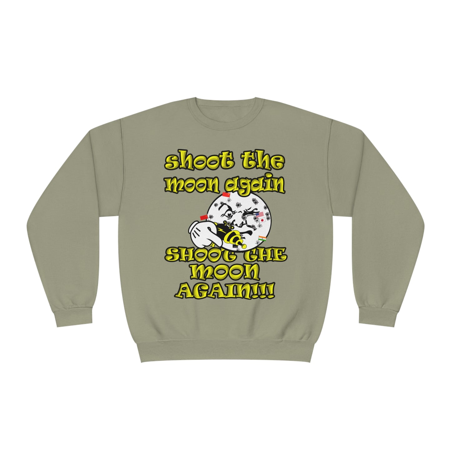 shoot the moon again - Unisex NuBlend® Crewneck Sweatshirt
